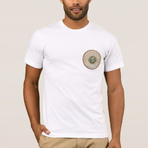 Camiseta [63.3] Ronda tibetana "OM" Mantra Mandala