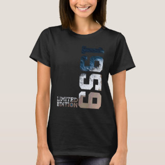 Camiseta 63 años 63 cumpleaños 1959