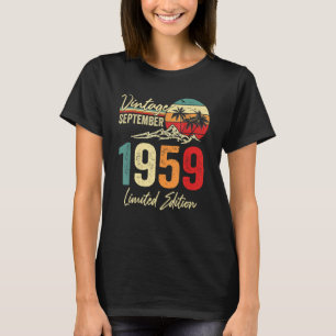 Camiseta 63 años de antigüedad Septiembre de 1959 63