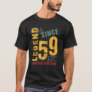 Camiseta 63 años Vintage 1959 63º cumpleaños Decoración