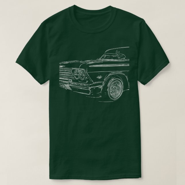 Camiseta 63 Impala Lowrider  (Diseño del anverso)