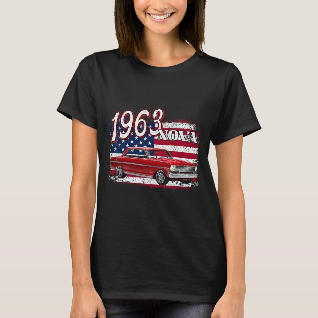 Camiseta 63 Nova 2 4 De Julio Estadounidense (Anverso)