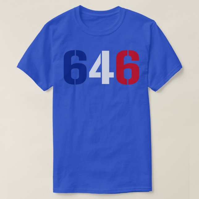 Camiseta 646 Nueva York (Diseño del anverso)