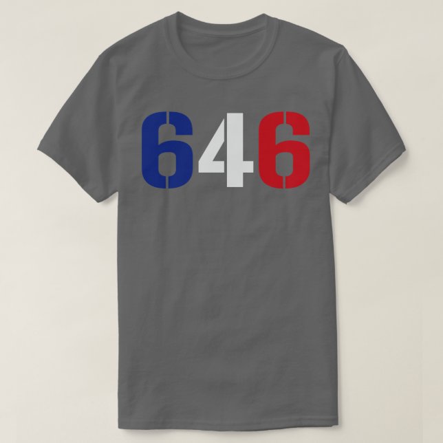 Camiseta 646 Nueva York (Diseño del anverso)