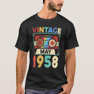 Camiseta 64 años Mayo 1958 64º cumpleaños