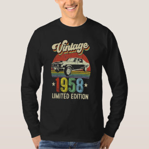 Camiseta 64 años Vintage 1958 64º cumpleaños