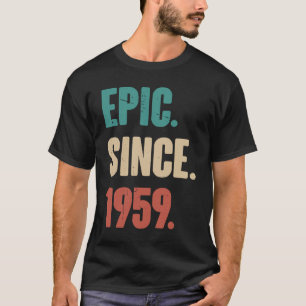 Camiseta 64 Años Vintage 1959 Cumpleaños 64 Decorati