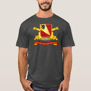 Camiseta 650º Batallón de artillería de campo DUI w Br Ribb