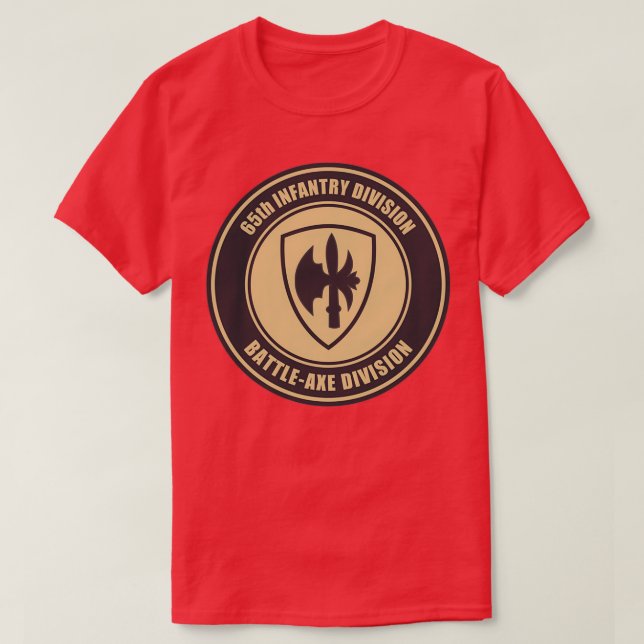 Camiseta 65.ª División de Infantería (Diseño del anverso)