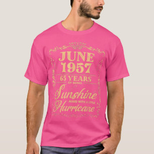 Camiseta 65.ª Regalos de cumpleaños para el que nació en ju