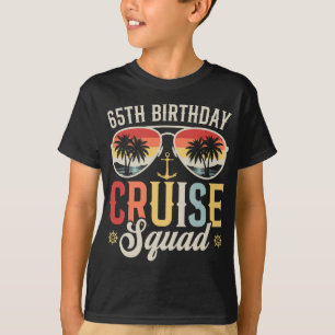 Camiseta 65.º Aniversario Cruise Squad Familiar Coincidiend