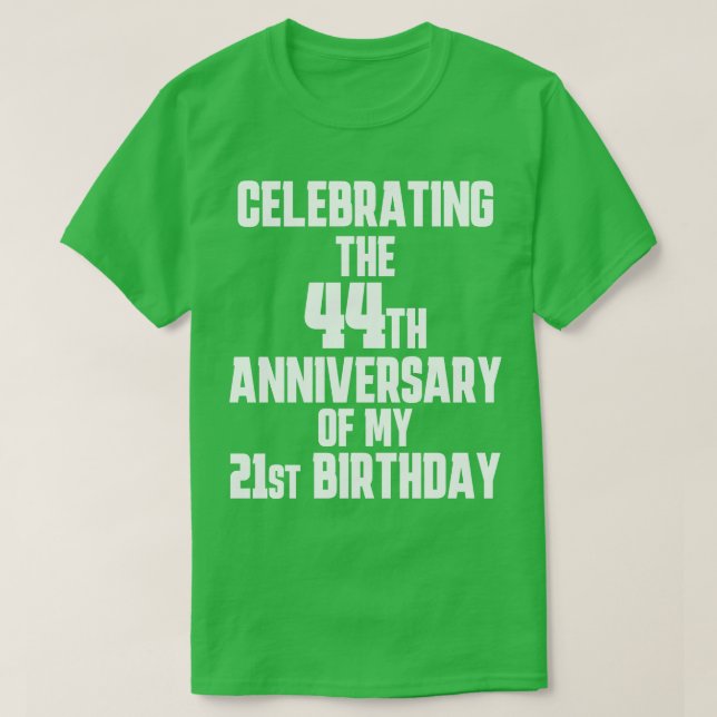 Camiseta 65.º cumpleaños 2 (Diseño del anverso)