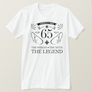 Camiseta 65.º Cumpleaños De Las Mujeres