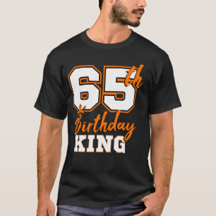 Camiseta 65.º cumpleaños del rey Fiesta Celebración del cum