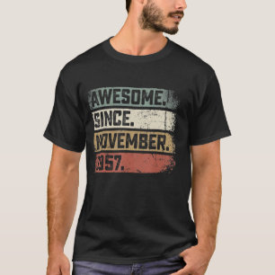 Camiseta 65 años de edad 65 años de fabuloso nacimiento des
