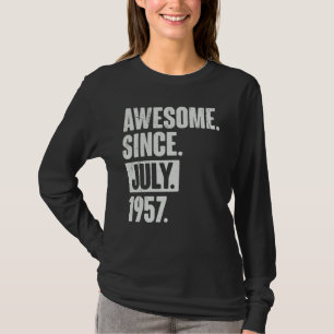 Camiseta 65 años de edad 65 años de fabuloso nacimiento des