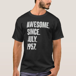 Camiseta 65 años de edad 65 años de fabuloso nacimiento des