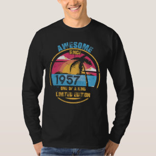 Camiseta 65 años de edad increíble desde 1957 65º cumpleaño