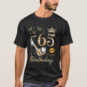 Camiseta 65 años es mi fiesta de cumpleaños 65 años