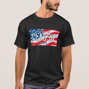 Camiseta 65 años nacido en 1957 65º cumpleaños del coche cl