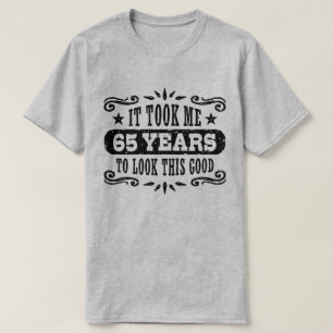 Camiseta 65 cumpleaños
