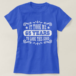 Camiseta 65 cumpleaños