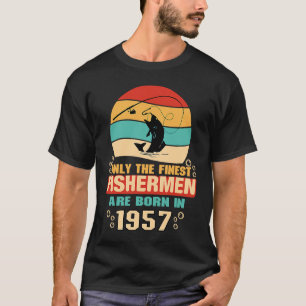 Camiseta 65° cumpleaños para pescadores de 65 años 1