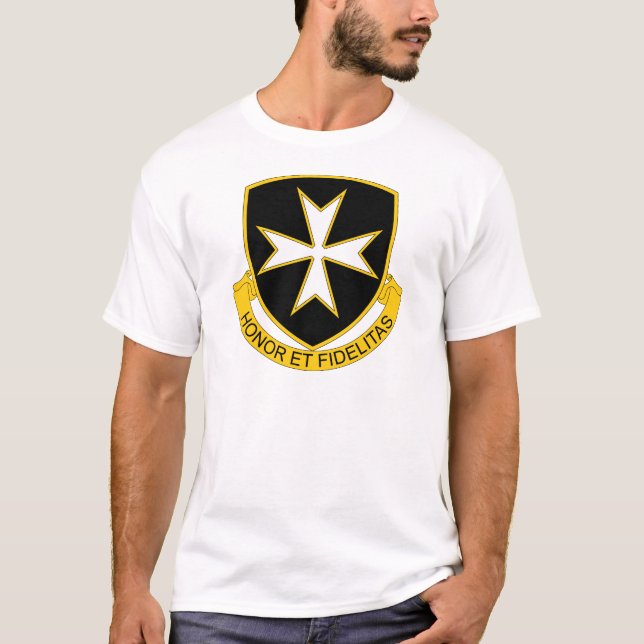 Camiseta 65.o Regimiento de infantería - honor y Fidelitas (Anverso)