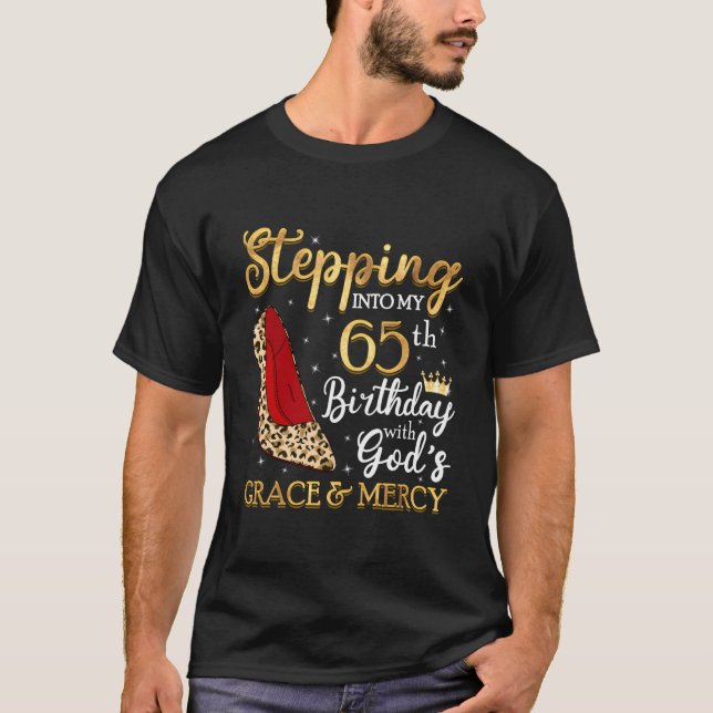 Camiseta 65 pasos hacia mis 65 años (Anverso)