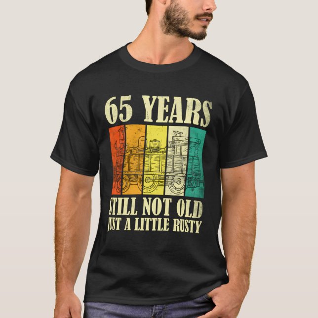 Camiseta 65 Tren De Vapor Ferroviario 65 (Anverso)