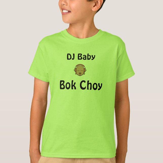 Camiseta 6611533_400x400, bebé de DJ, Bok Choy (Anverso)