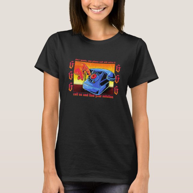 Camiseta 666 Número de bestias satánicas góticas (Anverso)