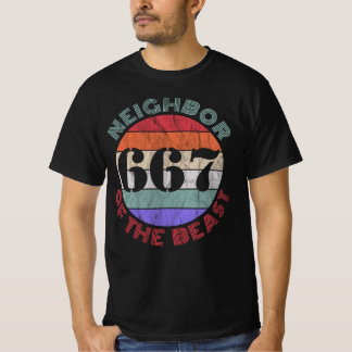 Camiseta 667 El Vecino De La Bestia - v3