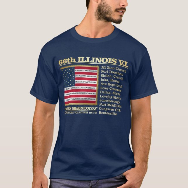 Camiseta 66.ª Illinois VI (BH) (Anverso)