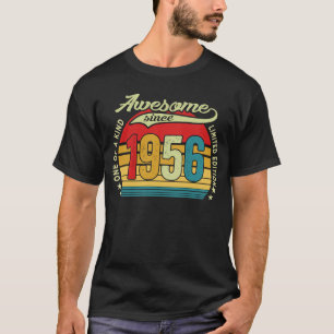 Camiseta 66 años de edad Hombres de 66 años de edad increíb