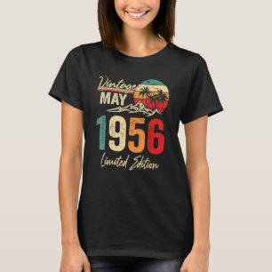Camiseta 66 años Mayo 1956 66º cumpleaños