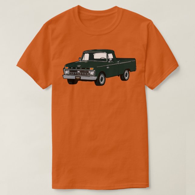 Camiseta 66 Green F Truck (Diseño del anverso)