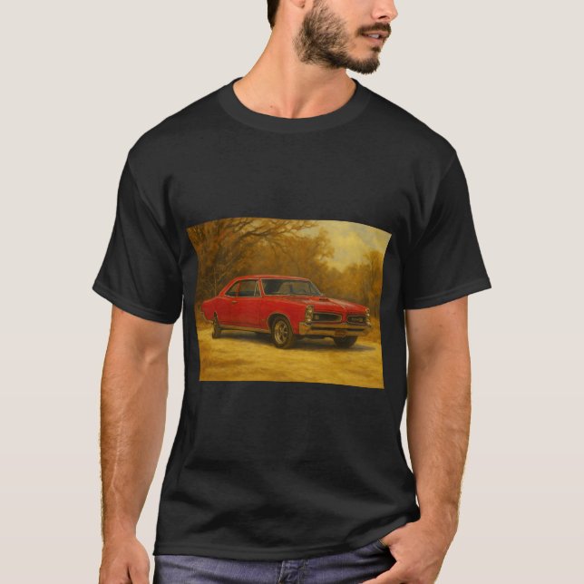 Camiseta "66" GTO Muscle Car (Anverso)