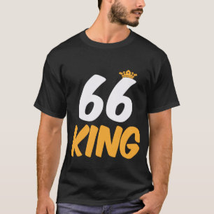 Camiseta 66. Regalo divertido de cumpleaños de 66 años