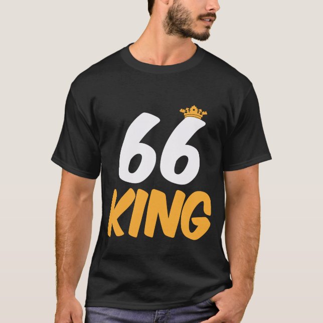 Camiseta 66. Regalo divertido de cumpleaños de 66 años (Anverso)