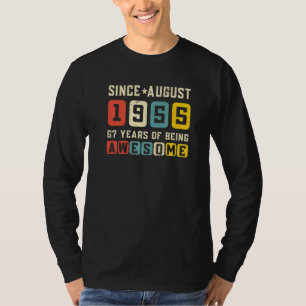 Camiseta 67.ª festividad desde la época de agosto de 1955