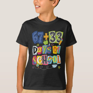 Camiseta 67 + 33 Días de Escuela Aula Colorida