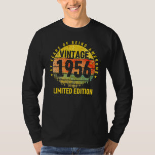Camiseta 67 Años De Vintage Sorprendente 1956 Cumpleaños 1
