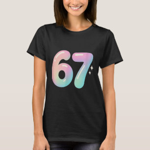 Camiseta 67 Aura Energy Alpha jerga meme de Internet