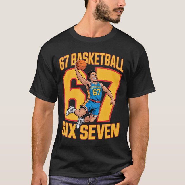 Camiseta 67 Baloncesto Seis Siete (Anverso)