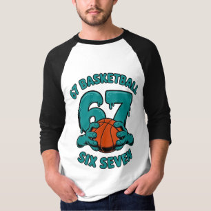 Camiseta 67 Baloncesto Seis Siete Deportes Meme