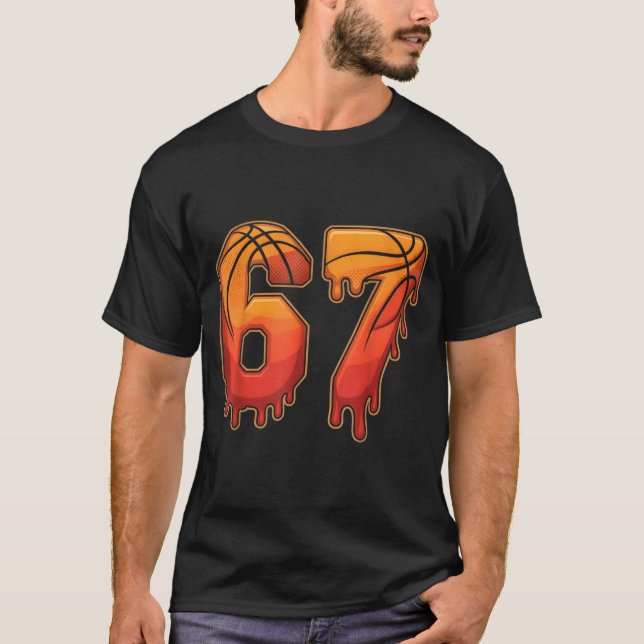 Camiseta 67 Basketball Gen Alpha Slang Kids Drip Six Seven  (Anverso)