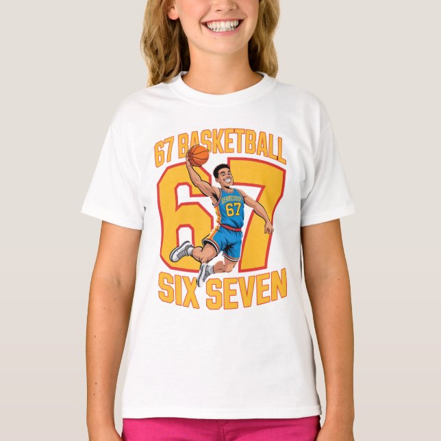 Camiseta 67 Basketball Six Seven (Anverso)