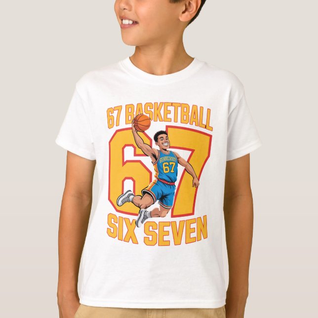 Camiseta 67 Basketball Six Seven (Anverso)