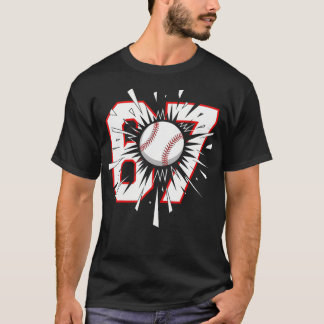 Camiseta 67 Béisbol Seis Siete 6 7 Meme